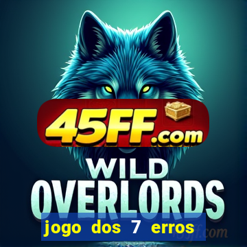 jogo dos 7 erros para manipuladores de alimentos
